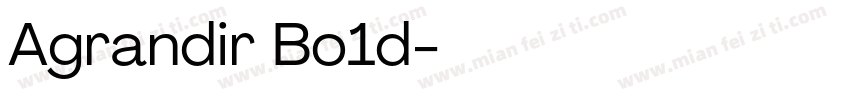 Agrandir Bo1d字体转换